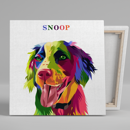 Pop Art - Custom Pet Canvas