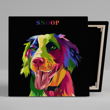 Load image into Gallery viewer, Pop Art - Custom Pet Canvas
