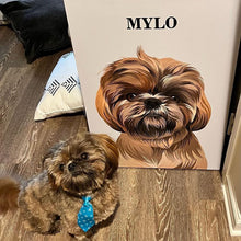 Load image into Gallery viewer, The Passport - Custom Pet Canvas