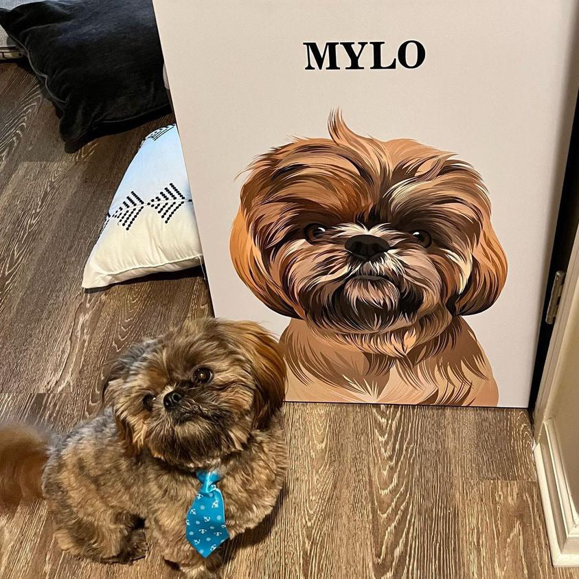 The Passport - Custom Pet Canvas