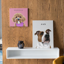 Load image into Gallery viewer, The Passport - Custom Pet Canvas