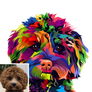 Pop Art - Custom Pet Canvas